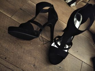 Black heels