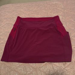 Womens Small Athleta Magenta Skort 