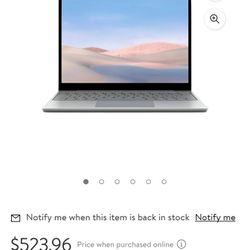 microsoft surface laptop 12.4 touch notebook intel core i5 4gb memory 64gb 
