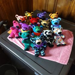Grateful Dead Vintage Collection Of Beanie Bears