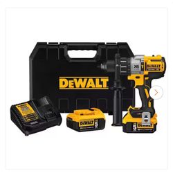 BRAND NEW Dewalt Hammerdrill Set with 2 5.0AH Batteries And Charger