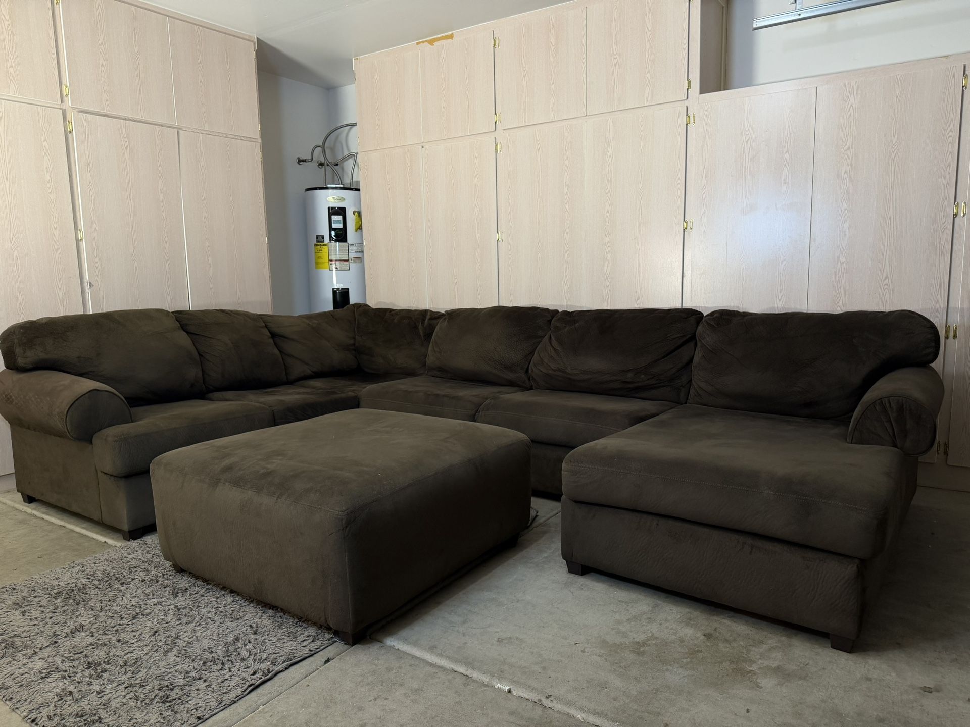 Large Sectional + Ottoman