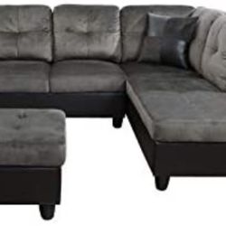 Sectional and Ottoman