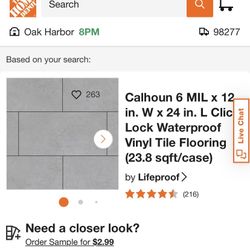 Case Vinyl Plank Tile