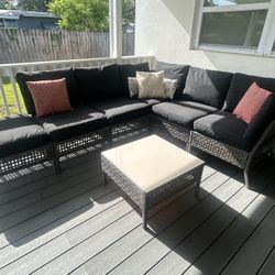 Outdoor Furniture Set And Coffee Table