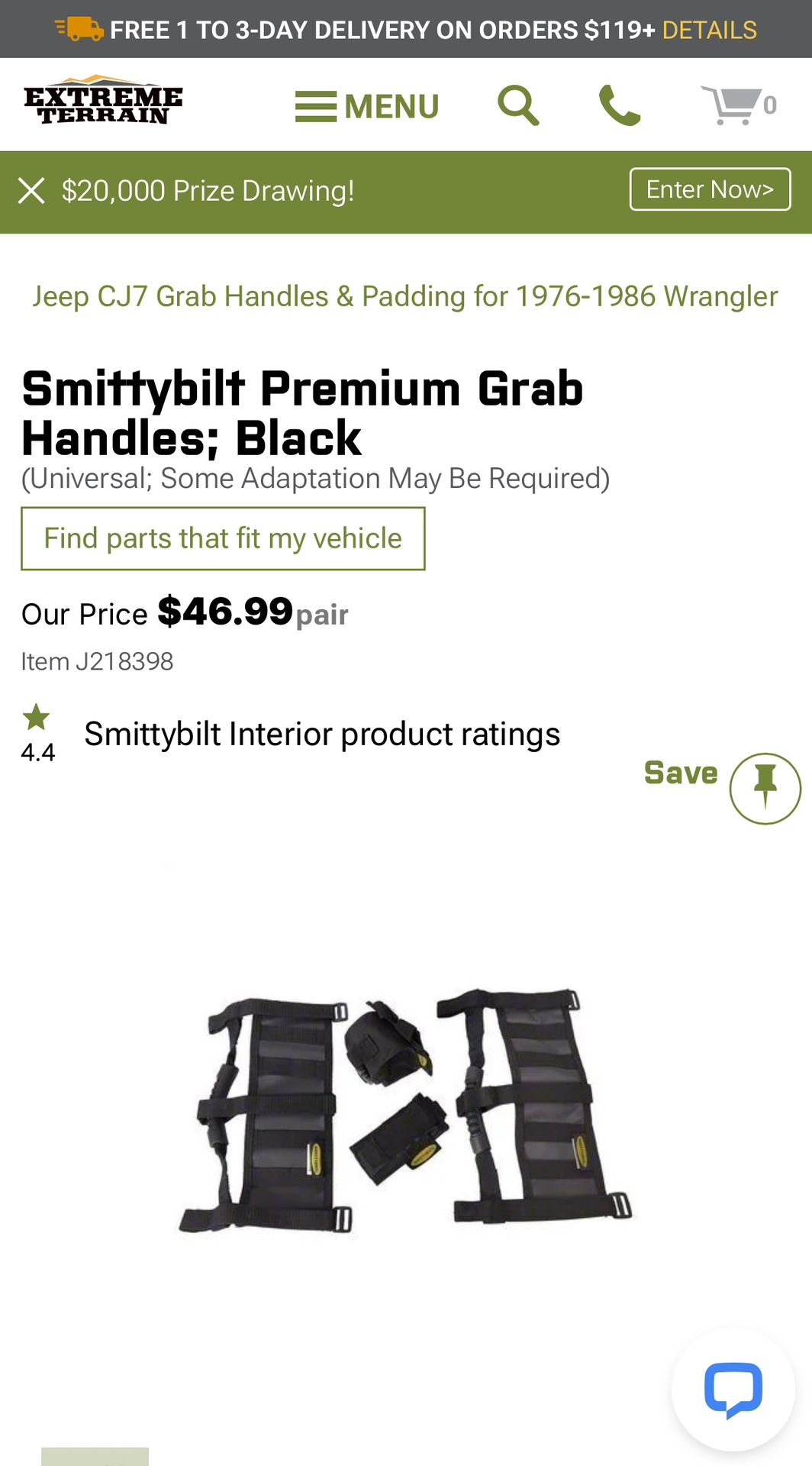 Jeep Grab Handles