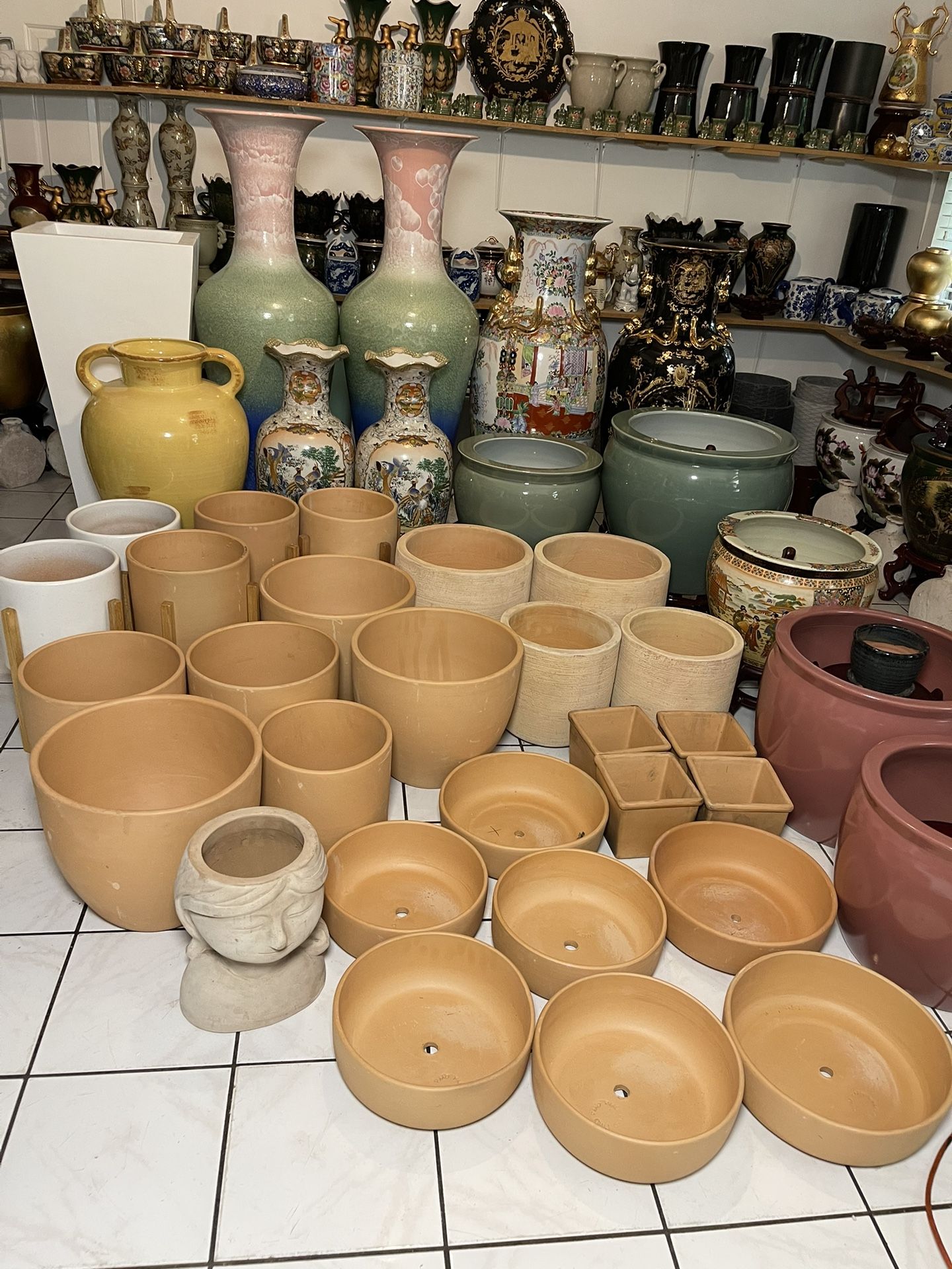 Garden Pots-Ceramic Planters FOR SALE ($25 up to $300)