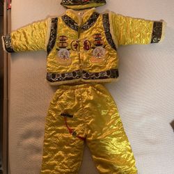 Chinese Little Boy Costume/ For 1 Year Old / 
