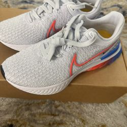 NIKE React Infinity 3 Flyknit Grey Running Training Shoes Womens 9