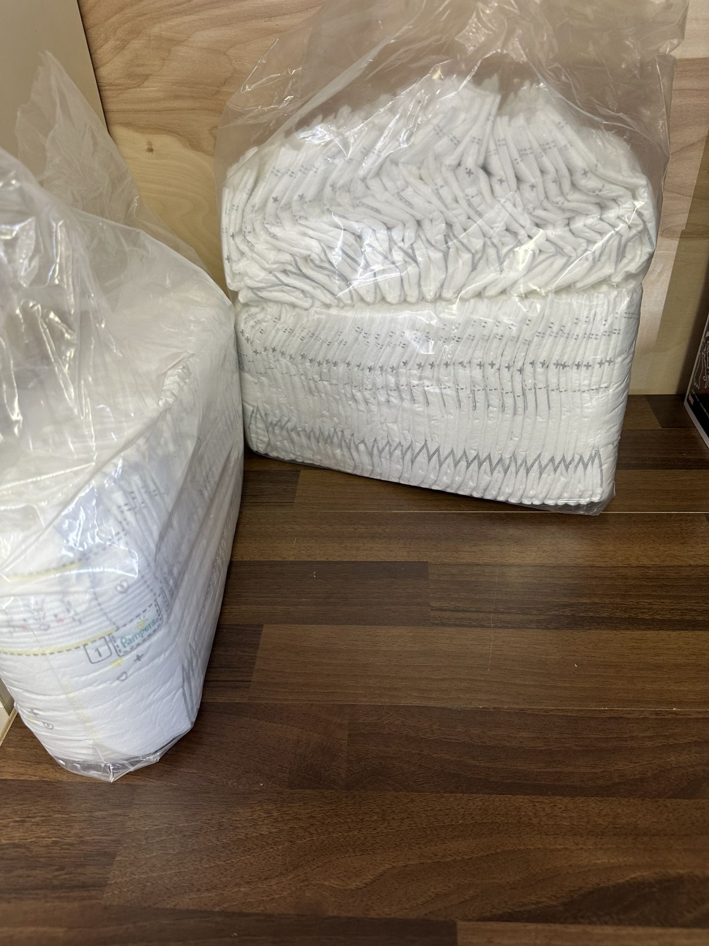 342 Baby Diapers (Multiple sizes)
