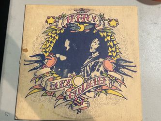 Rory Gallagher Tattoo 12" Black Vinyl LP Stereo Polydor PD 5(contact info removed)