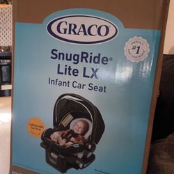 Brand new Carseat and base included Graco snug ride LX