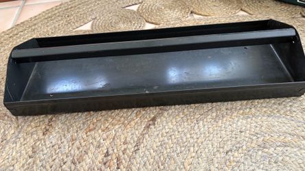 Vintage Metal Toolbox Insert Tote Tray Approximately 20-3/4" × 7-1/4"