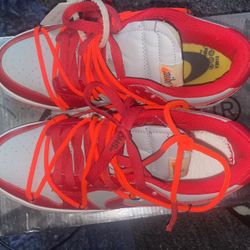 Off white X Nike : Dunk Lows