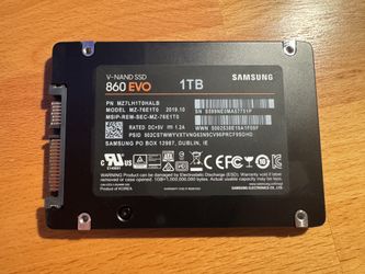 Samsung 2.5” 860 EVO SSD 1TB (Used)