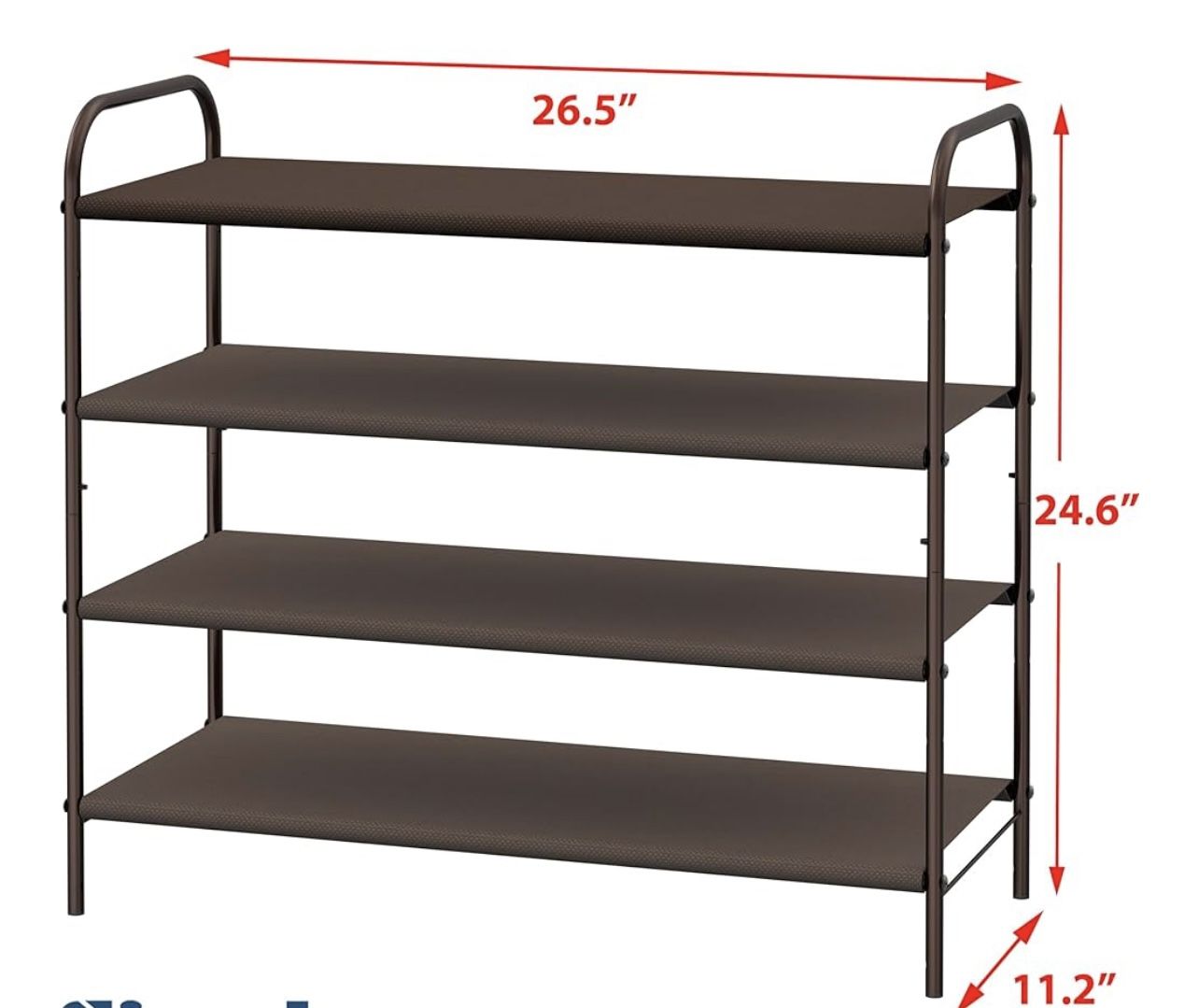 3 Shoe rack storage organizers