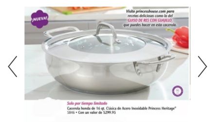 New Princess House 16qts Casserole 
