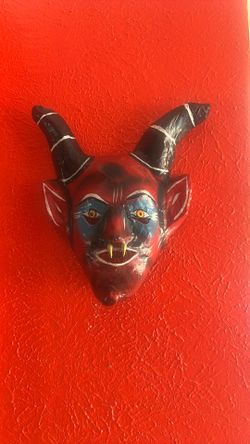 Decorative El Diablo Rojo Mask