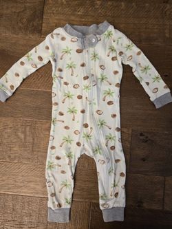 Burt's Bee Baby Long Sleeves Pajamas (12 Months)