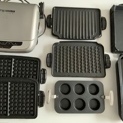 George Foreman Healthy Cooking Multiple Uses!