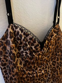 D&G Satin Leopard dress