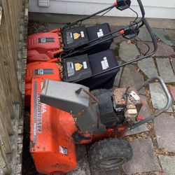 Free Mowers And Snowblower For Parts 