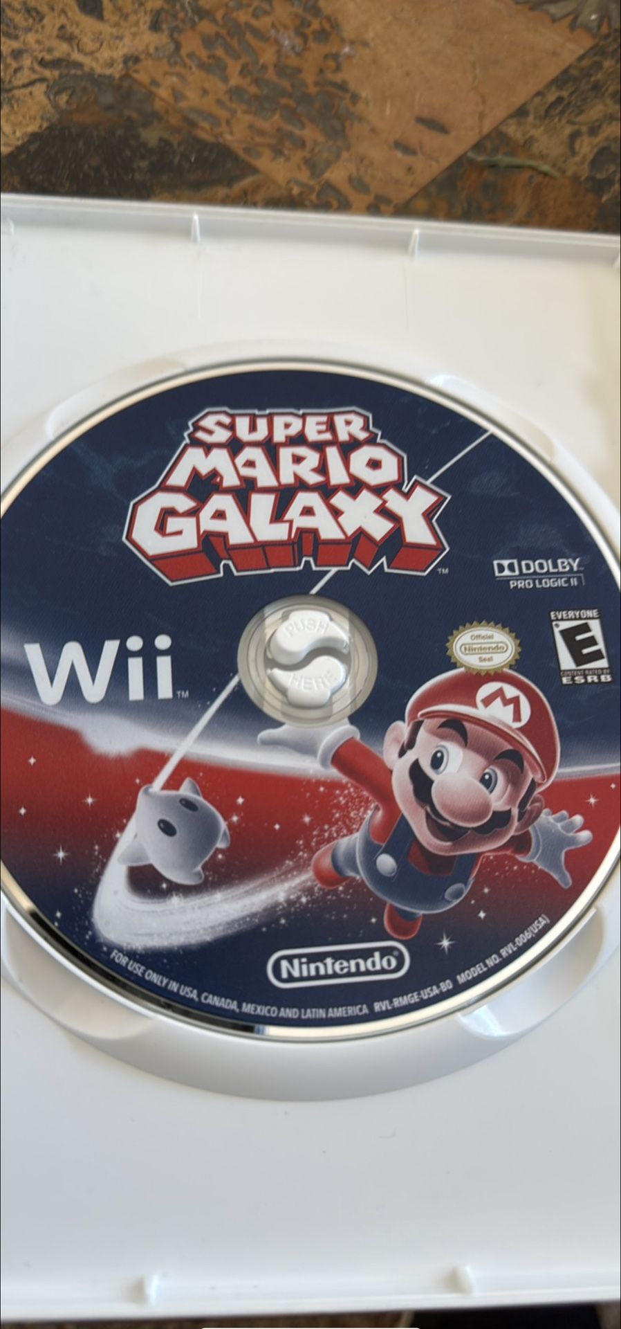 Super Mario galaxy game