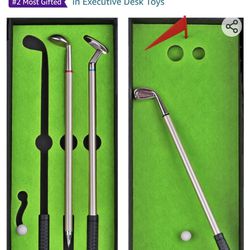 Desktop Golf Game & Pens