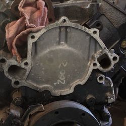 Rebuilt small block Ford 302 V8 engine