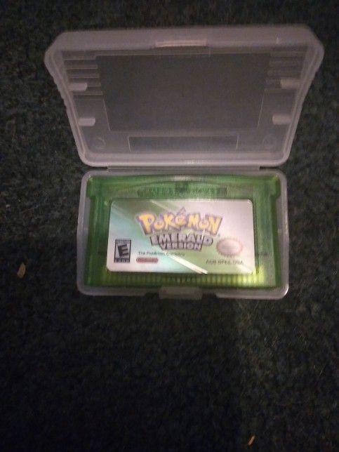 gameboy Advance SP Pokemon Emerald Version Game Card High Quality Reproduction 