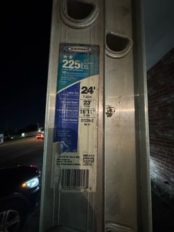 Werner 24ft Aluminum Extension Ladder