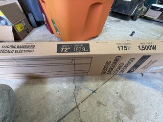 hydronic eletric baseboard heater 