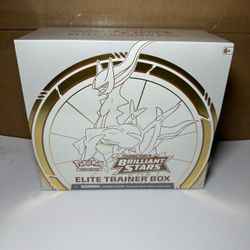 Pokemon Brilliant Stars ETB with tear