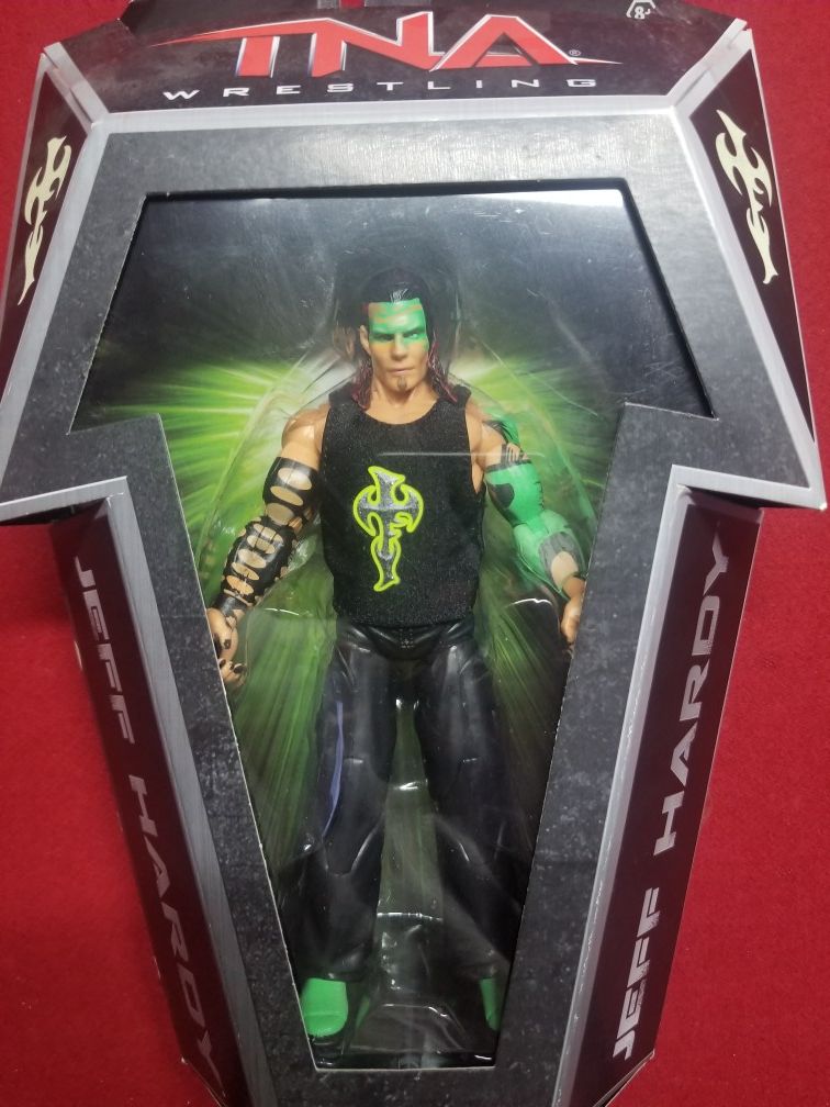 Wwe tna Jeff hardy figure glow