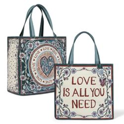 Brighton Bella Tile Love Tote Bag