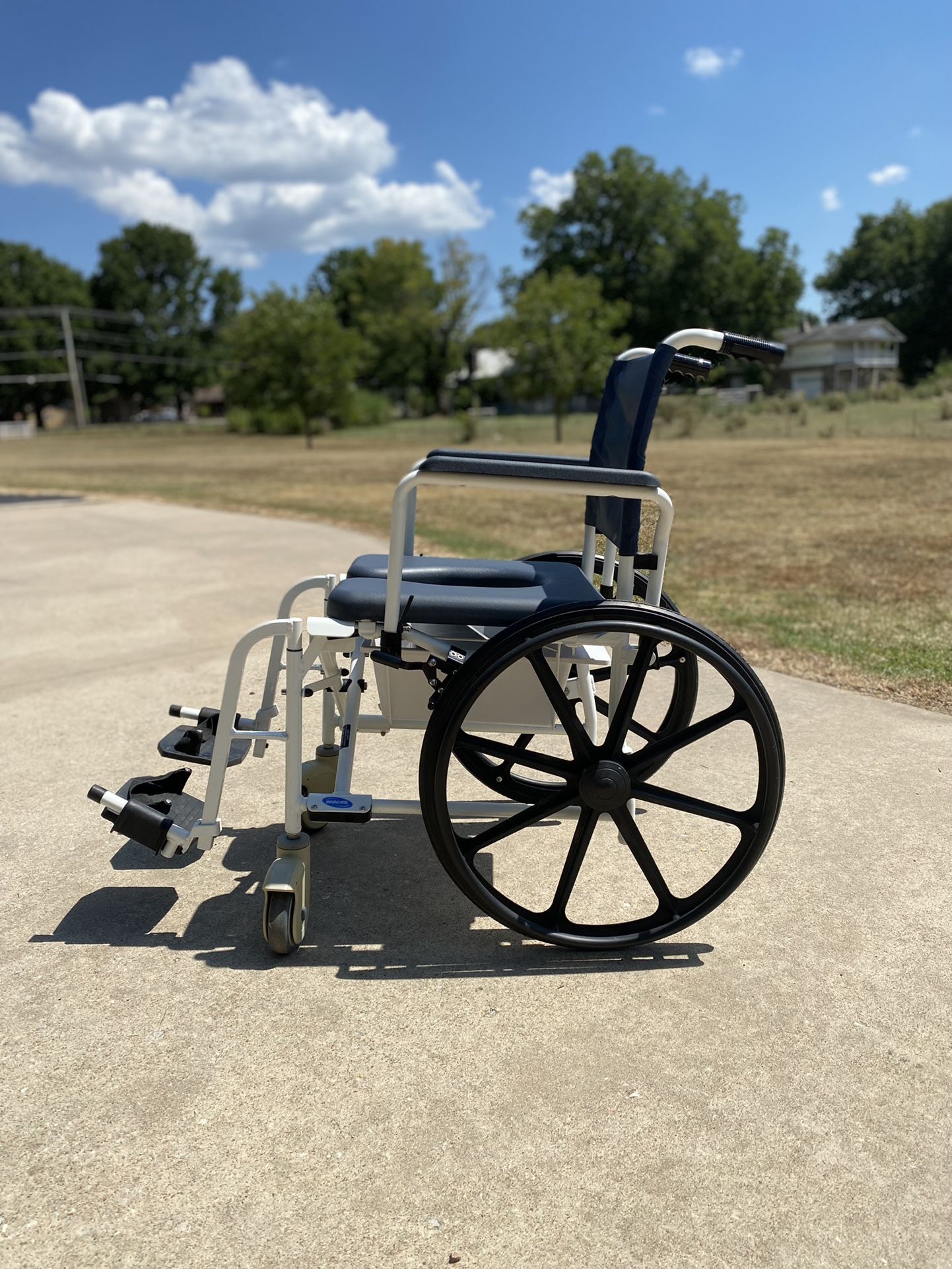 Rehab Shower Commode Chair 3 in 1  