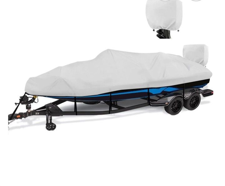 YIMSTING BOAT COVER MODEL NUMBER A-US-V1-Gray-14-16. IT IS DESIGNED TO FIT BOATS BETWEEN 14 AND 16 FEET 