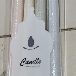 SET OF 1 - SMOKELESS TAPER CANDLES - NEW