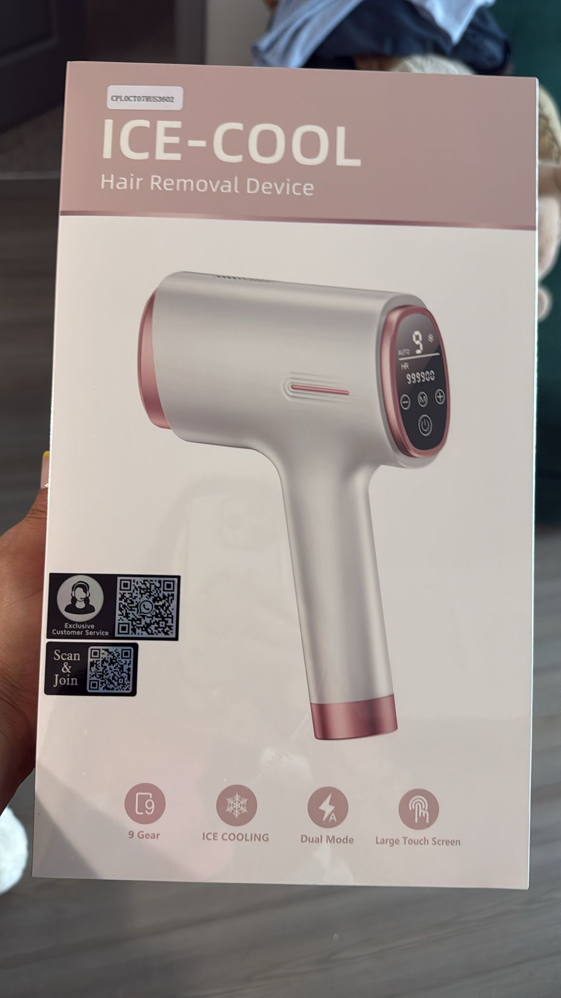 Finequin Láser hair remover ( UNISEX)