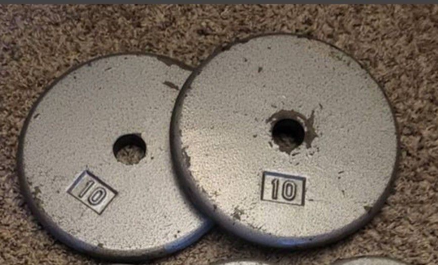 Solid Cast Iron Weights 