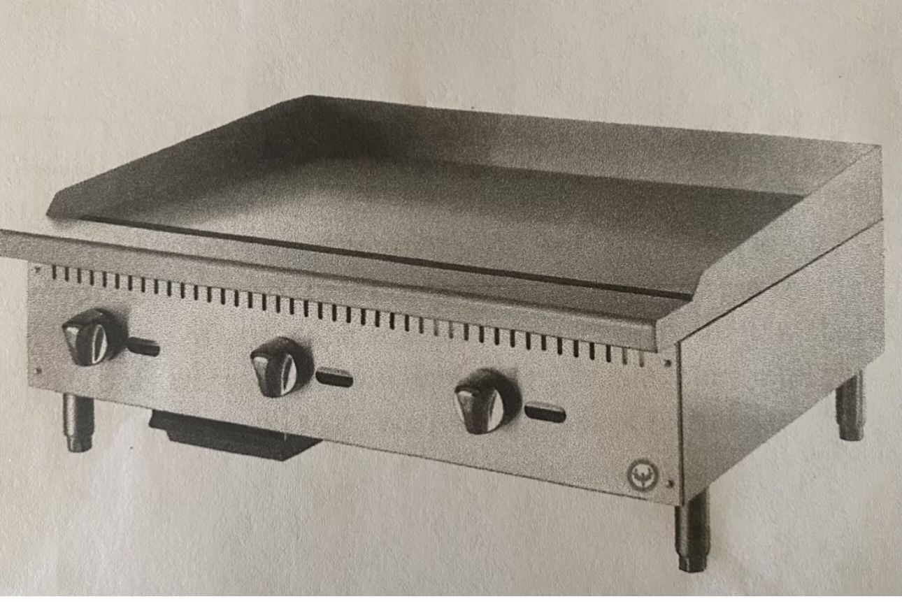 NEW IN BOX 36″ LP Propane Griddle Commercial Flat Grill