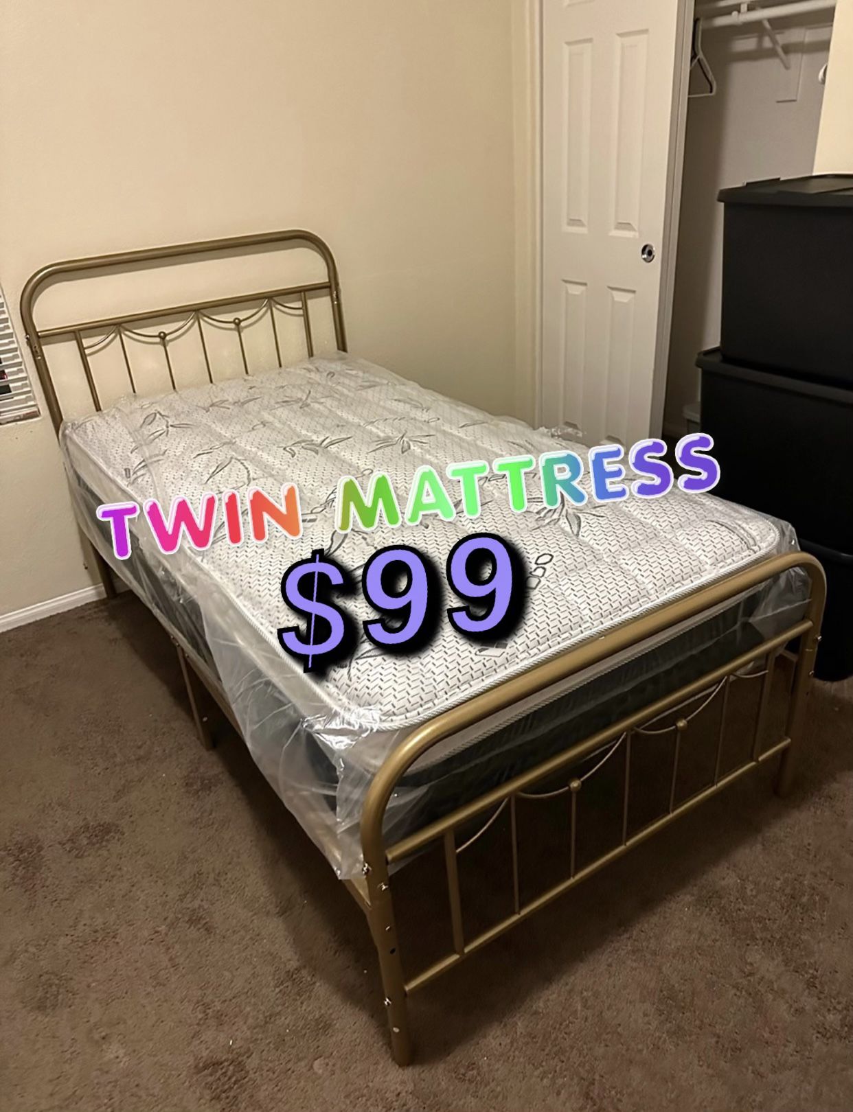 New Twin Mattress Only