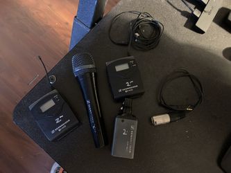 Sennheiser EW 100 G2 Wireless Lav and Mic Complete Package