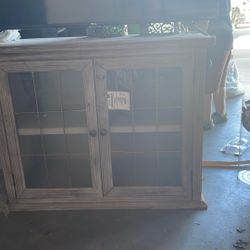 Rustic Wood Cabinet 