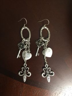 Long earrings