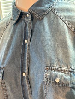Women’s Denim Shirt Sz 2X