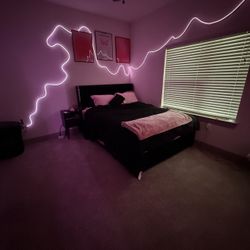 Bedroom Set w/ Mattress – Storage Bed + Nightstand + TV Stand | MUST GO ASAP