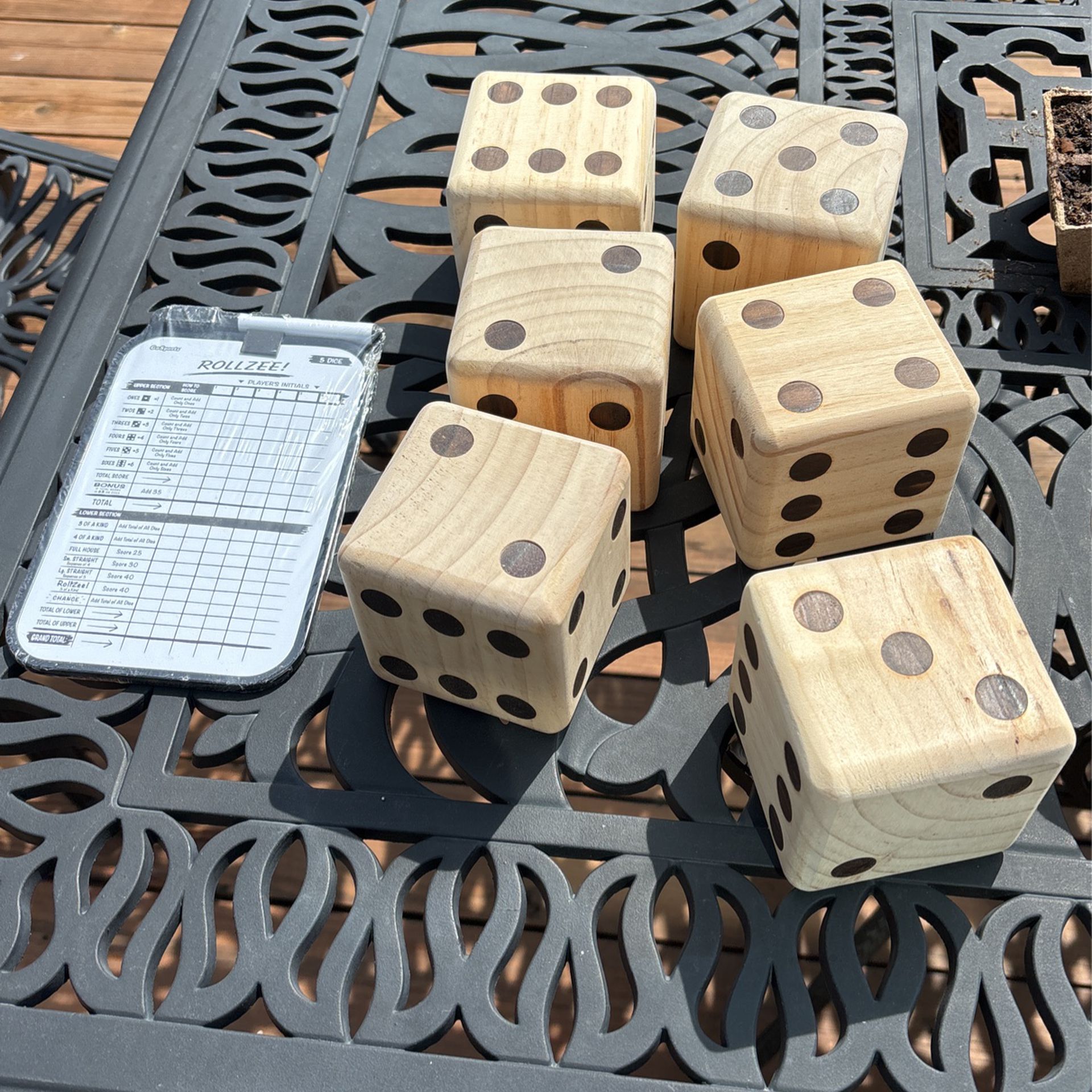 Giant Dice Game Set
