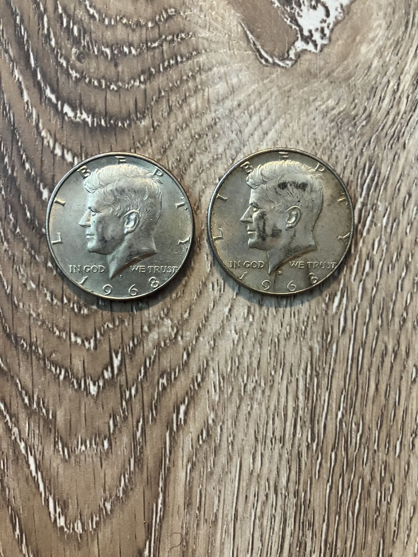 $10 Roll Of 40% Silver Half Dollars