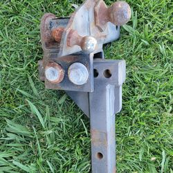 Heavy duty tow hitch bar ball